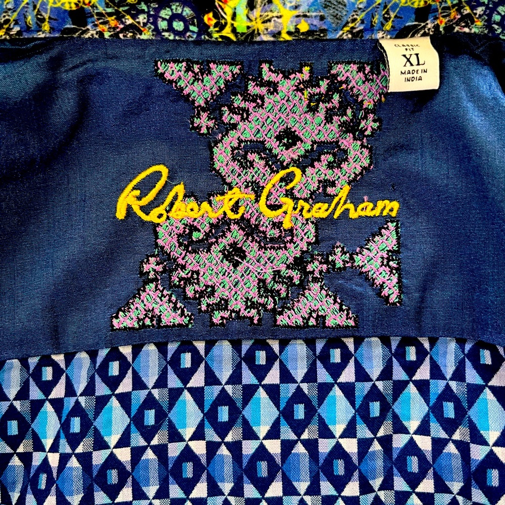 Robert Graham mens button up XL
